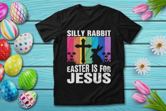 Easter is for Jesus Easter Rabbit: Faith-Based SVG Design