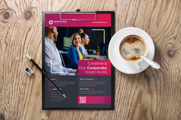 Elevate Your Brand with a Professional Corporate Flyer
