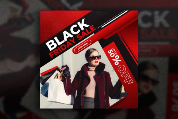 Maximize Impact: Black Friday Sale Post Banner Template