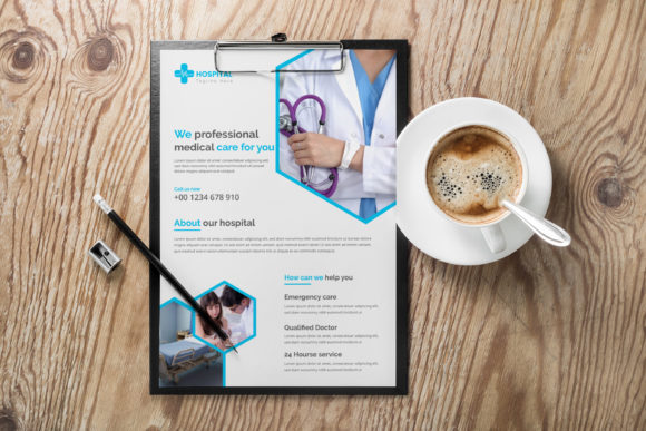 Modern Medical Flyer: A Professional Template for Healthcare Marketing