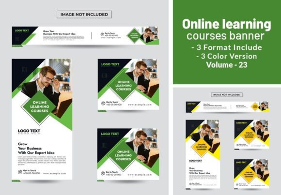 Online Learning Courses Banner: Elevate Your Digital Presence